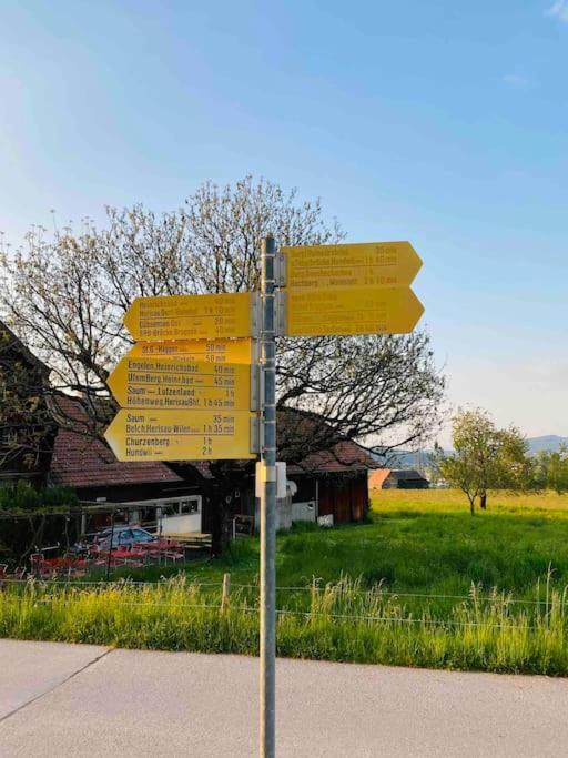 黑里绍Birkenhof, Haus Schwaenli别墅 外观 照片