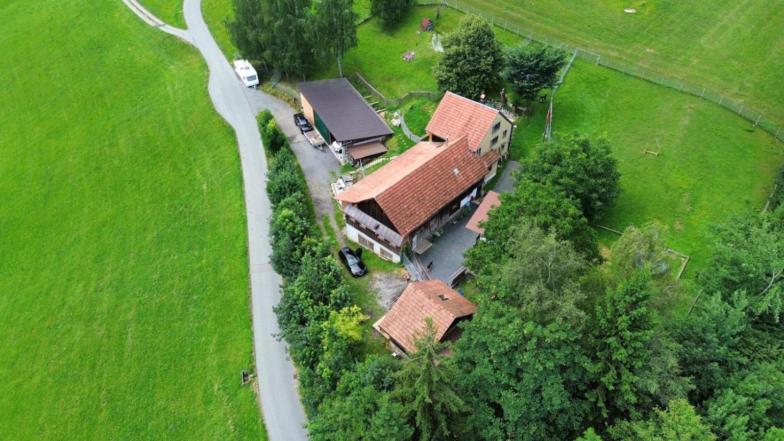 黑里绍Birkenhof, Haus Schwaenli别墅 外观 照片